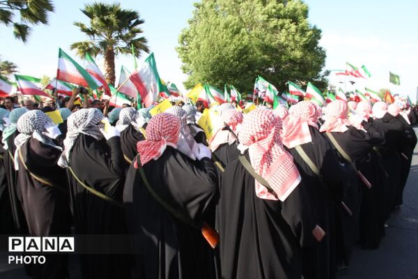 رزمایش امام رضایی های یزد