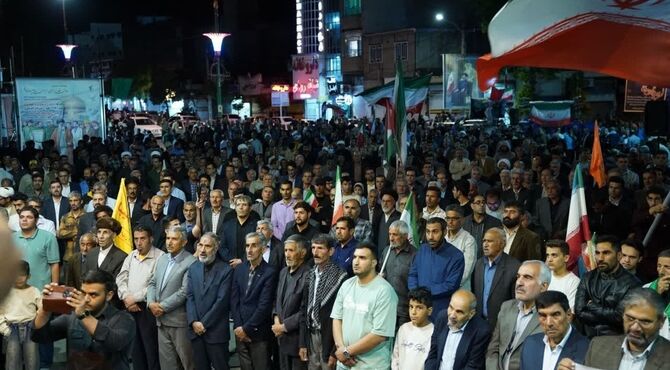جوش و خروش مردم قهرمان و خستگی ناپذیر کوهدشت