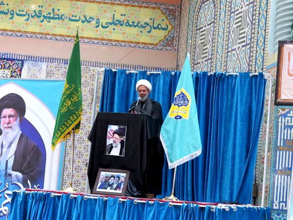 آیین یادبود شهیدان خدمت در مصلای امام خمینی(ره)  شهرستان بجنورد