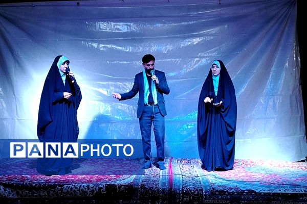 اجرای نمایش سلام همکلاسی در حسینه شهربار نیشابور