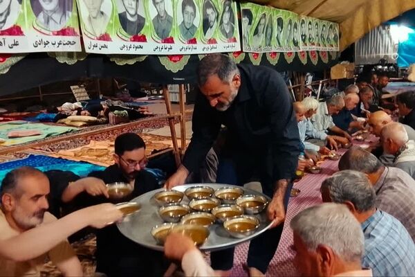  برپایی موکب شهدای شهرستان فیروزکوه در کربلای معلی 