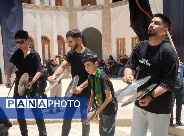 عزاداری هیات بیرجند در حسینیه امام رضا (ع) 