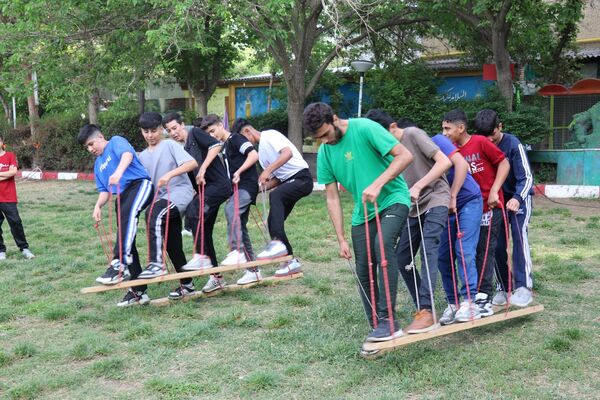 سپری شدن اوقات فراغت زیارت اولی‌ها با بازی‌های تاما  