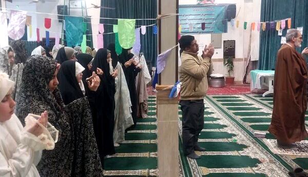 مراسم اعتکاف در خلیل آباد