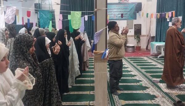 مراسم اعتکاف در خلیل آباد