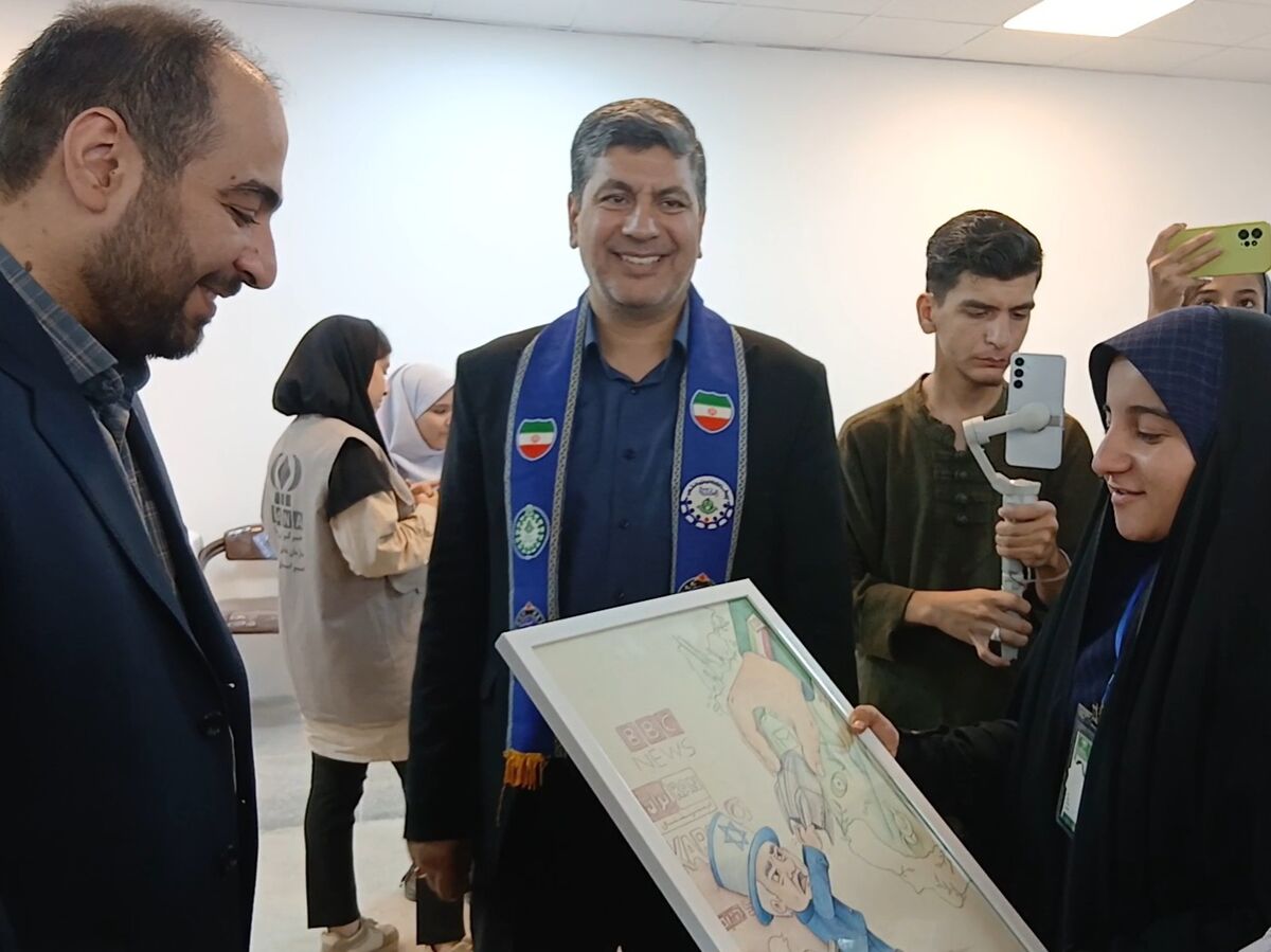 بازدید مدیر کل کانون پرورشی فکری کودکان و نوجوانان خراسان رضوی از مانور رسانه ای پانا 
