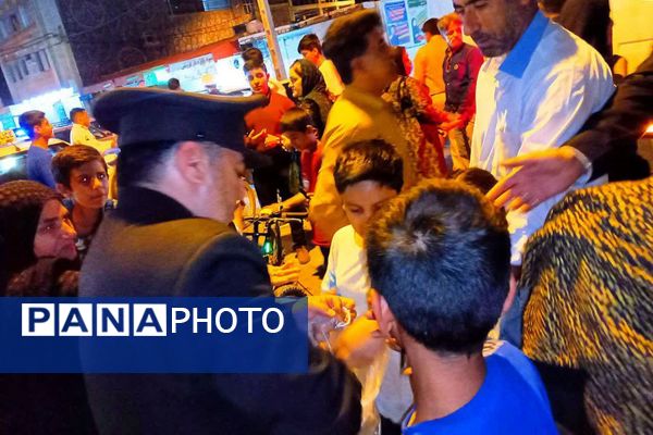 باشت معطر به شمیم عطر رضوی شد