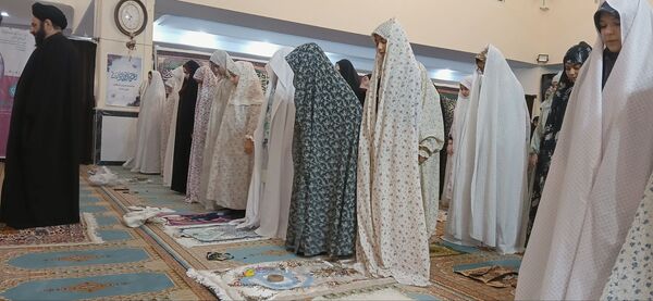 اعتکاف دانش‌آموزان در شهرستان ساوجبلاغ 