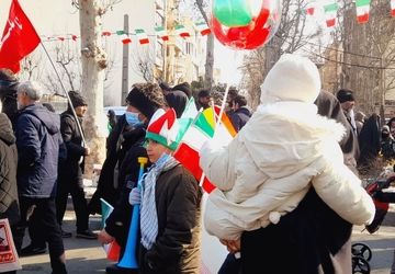 حضور مردم استان البرز در راهپیمایی ۲۲بهمن 