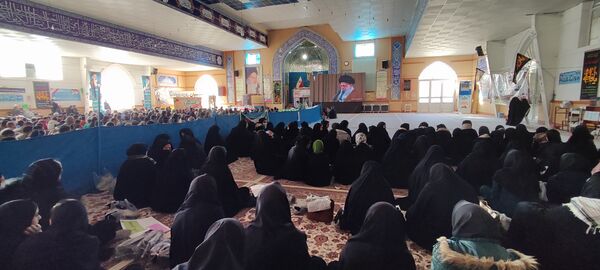 برگزاری همایش بزرگ بسیج در مصلی امام خامنه‌ای شیروان