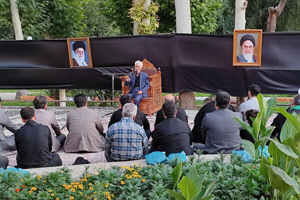 مراسم سوگواری روز هفتم محرم در استانداری کردستان