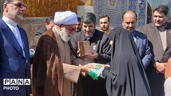 آیین آغاز سال تحصیلی مدارس کشور در حرم مطهر رضوی 