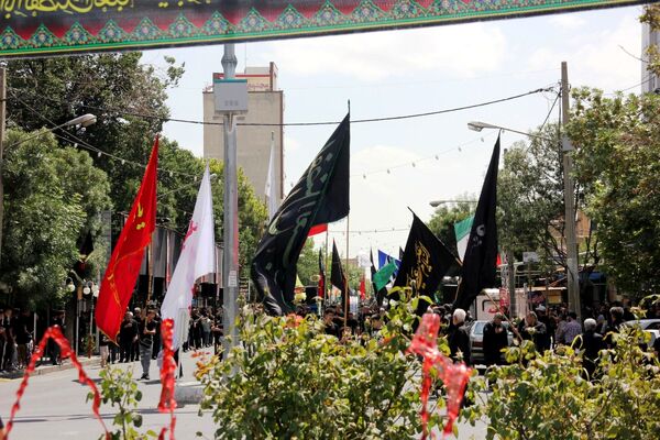 عزاداری مردم سلماس در سومین روز شهادت امام حسین (ع)