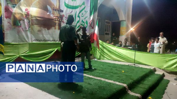  جشن میلاد امام رضا (ع) در جزیره بوموسی