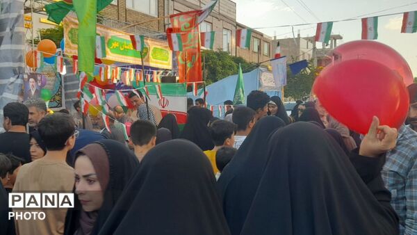 مراسم باشکوه «مهمانی یک کیلو متری غدیر»