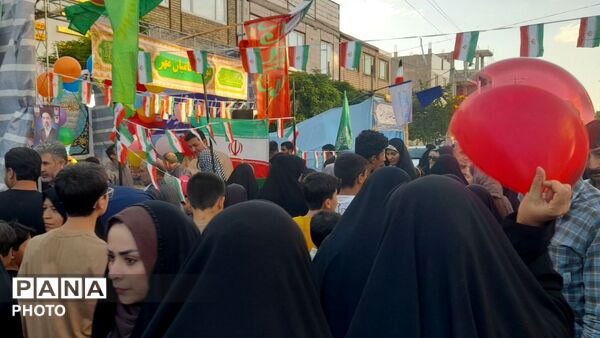 مراسم باشکوه «مهمانی یک کیلو متری غدیر»