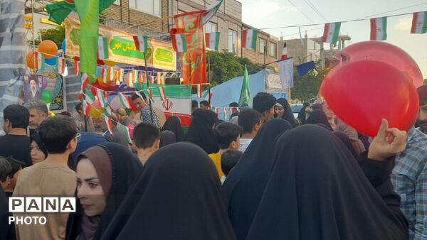 مراسم باشکوه «مهمانی یک کیلو متری غدیر»