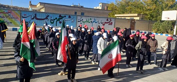 شوراب صغیر میزبان راهپیمایی باشکوه ۱۳ آبان و بزرگداشت روز دانش‌آموز