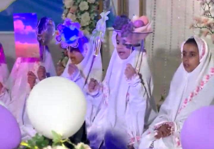 اختتامیه مکتب خانه زید بن ثابت در شهرستان سیریک 