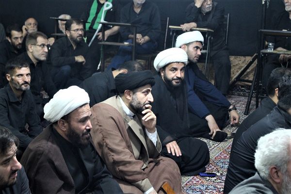 مراسم بزرگداشت چهلم شهید «محمد خاکی» و فرزندش در قم