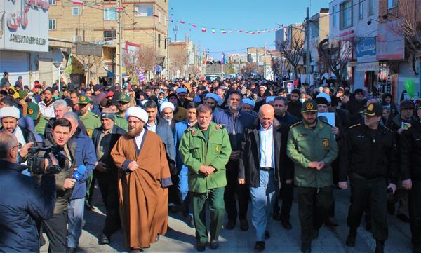 راهپیمایی 22 بهمن در اشتهارد