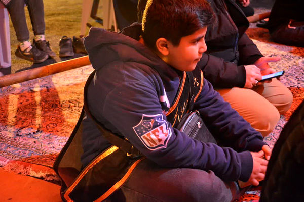 محفل انس نوجوانان با شهید گمنام بوستان لاله