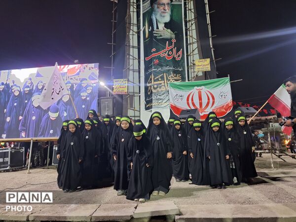 شکوه حضور آزادشهری ها در تجمعات