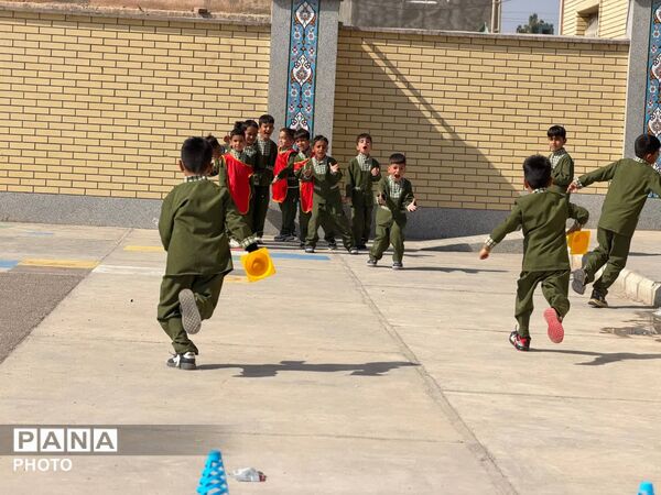 افتتاحیه المپیاد ورزشی درون‌مدرسه‌ای در بیارجمند