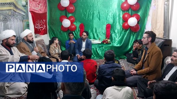 جشن میلاد طفل شش ماهه کربلا در هیئت علی‌اصغری فداف