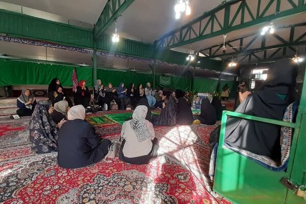 مراسم باشکوه ختم صلوات به مناسبت میلاد پیامبر (ص) در مسجد امام سجاد (ع) شازند