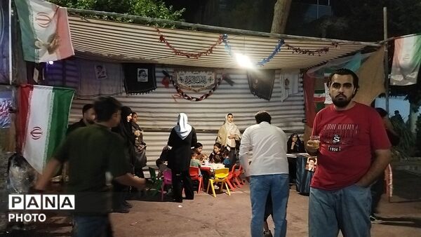 مهمانی کیلومتری غدیر در نیشابور 