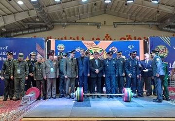 آغاز اولین دوره مسابقات وزنه‌برداری ارتش‌های جهان در بابلسر