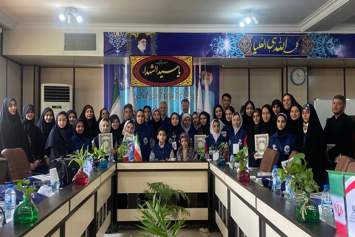 تقدیر از پنجاه دانش‌آموز خبرنگاران فعال پانا سال تحصیلی ۱۴۰۳-۱۴۰۴ شهریار 