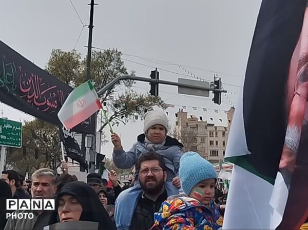 راهپیمایی روز قدس خط مقدم ایرانیان 