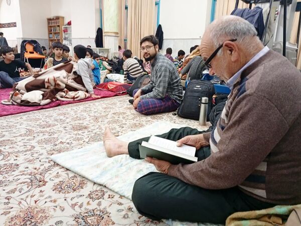 حال و هوای روز اول اعتکاف شهرستان کاشمر