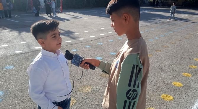 جشن با شکوه شکوفه‌ها در سال تحصیلی جدید