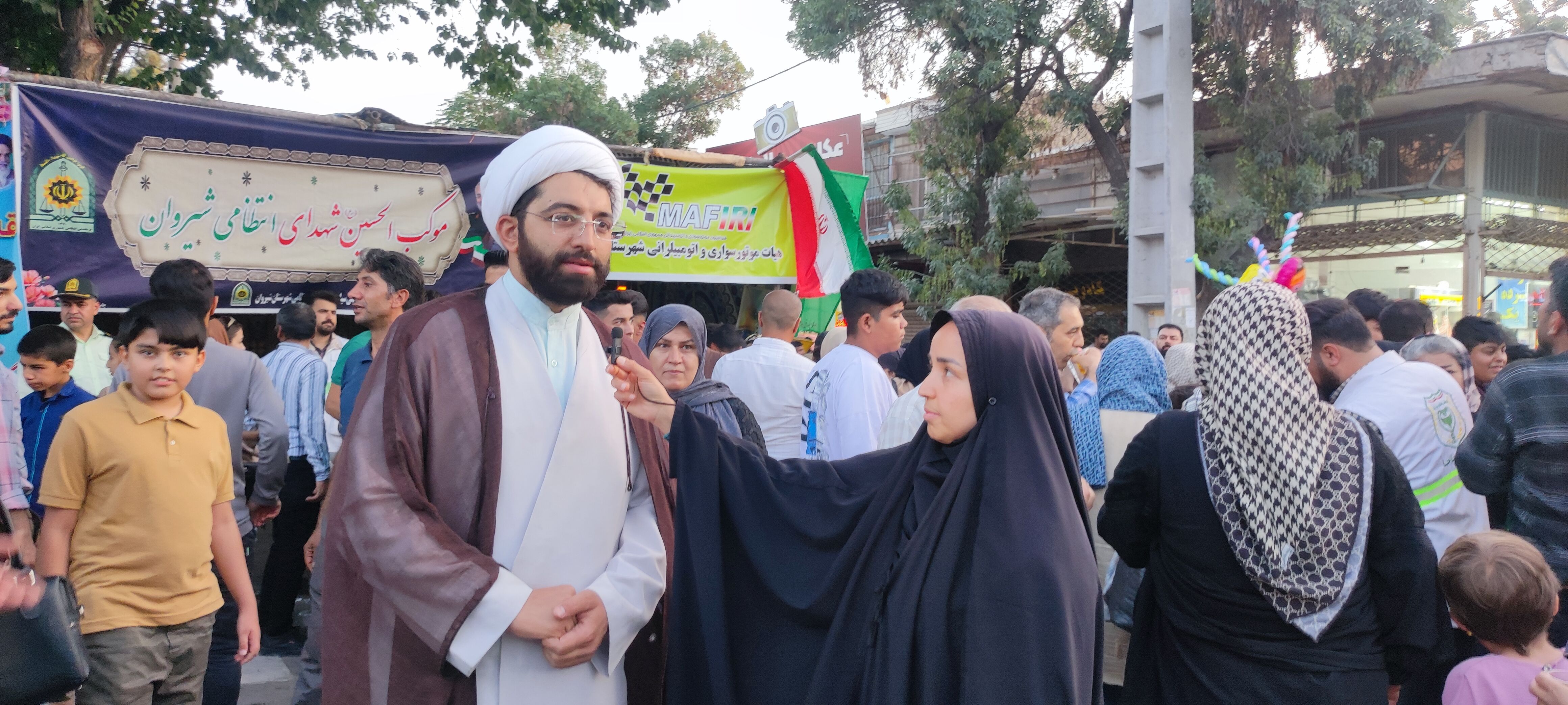 جشن بزرگ عید غدیر در موکب های شیروان