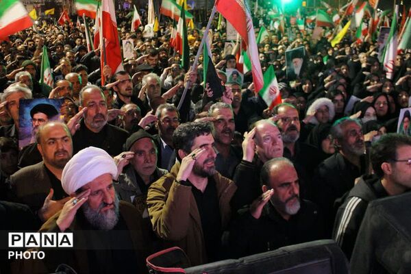 قیام عاشورایی مردم ولایتمدار قرچک در هفدهمین شب خونخواهی قائد امت