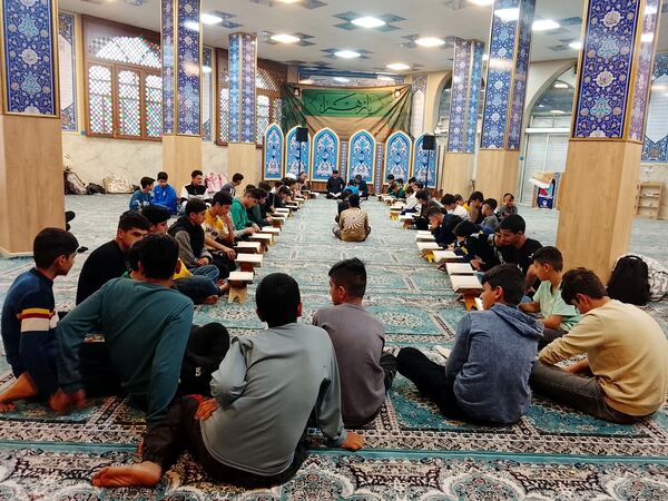 مراسم پر فیض اعتکاف در شهرستان خانمیرزا 