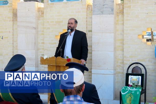 استقبال از خادمان حرم حضرت فاطمه معصومه (س) در شهر درق