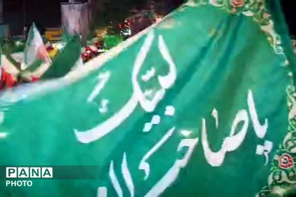 مردم شهرستان رباط‌کریم همچنان در میدان دفاع ملی