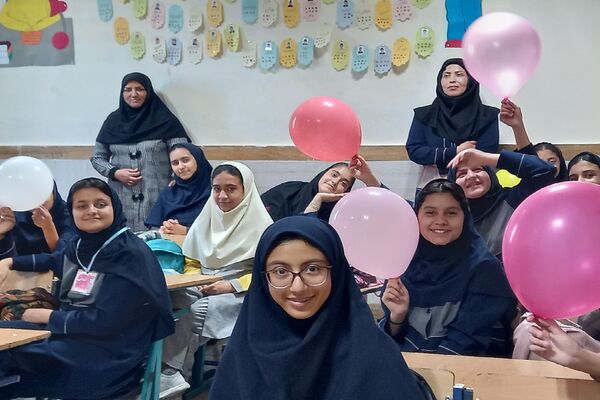 جشن روز دختر در دبستان کوثر مشهد