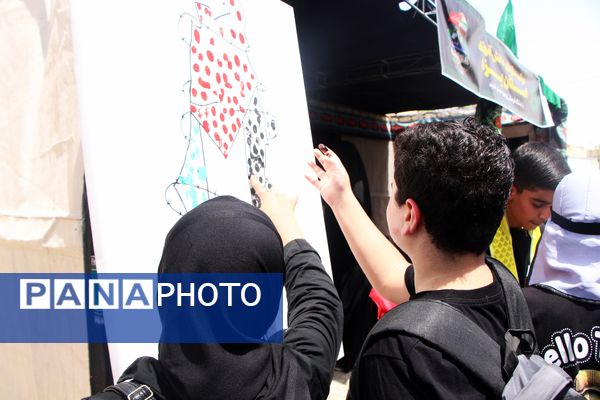 برپایی موکب عشاق الحسین در استان یزد