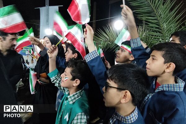 سوگواره چهلمین روز شهادت دانش آموزان ناحیه دو شهرری و مدرسه شجره طیبه در میدان نماز شهرری 
