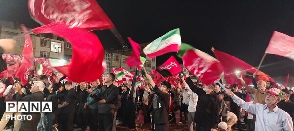 وداع باشکوه مردم «فجر» با دو شهید حادثه تیراندازی سرافرازان