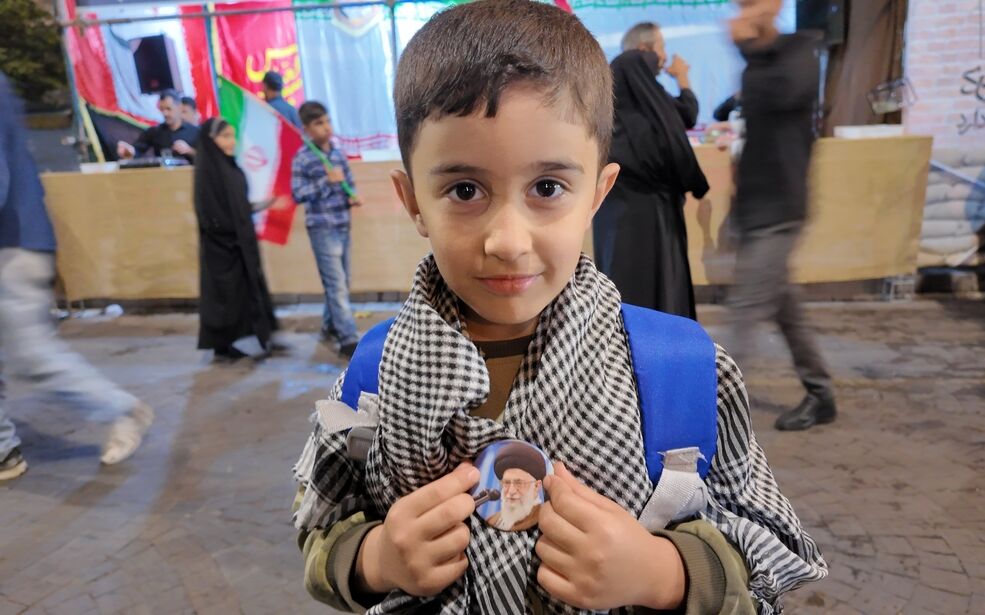 نقش‌آفرینی کودکان و نوجوانان زنجانی در موکب‌های مردمی