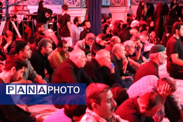 عزاداری ابا عبدالله الحسین (ع)  در امامزاده سید عباس در بجنورد 