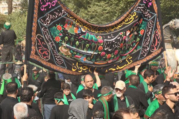 شور عزاداری عاشورای حسینی در قم