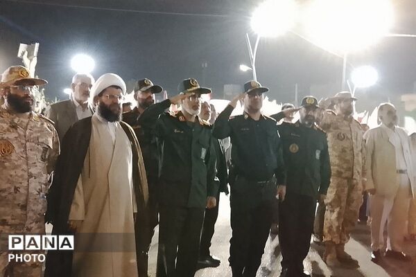 وقتی پاکدشت به میدان اقتدار آمد؛ رژه جانفدایان در قاب شکوه