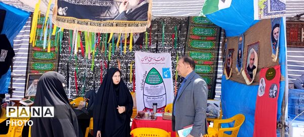 برپایی ایستگاه صلواتی آموزش و پرورش شهرستان سملقان 